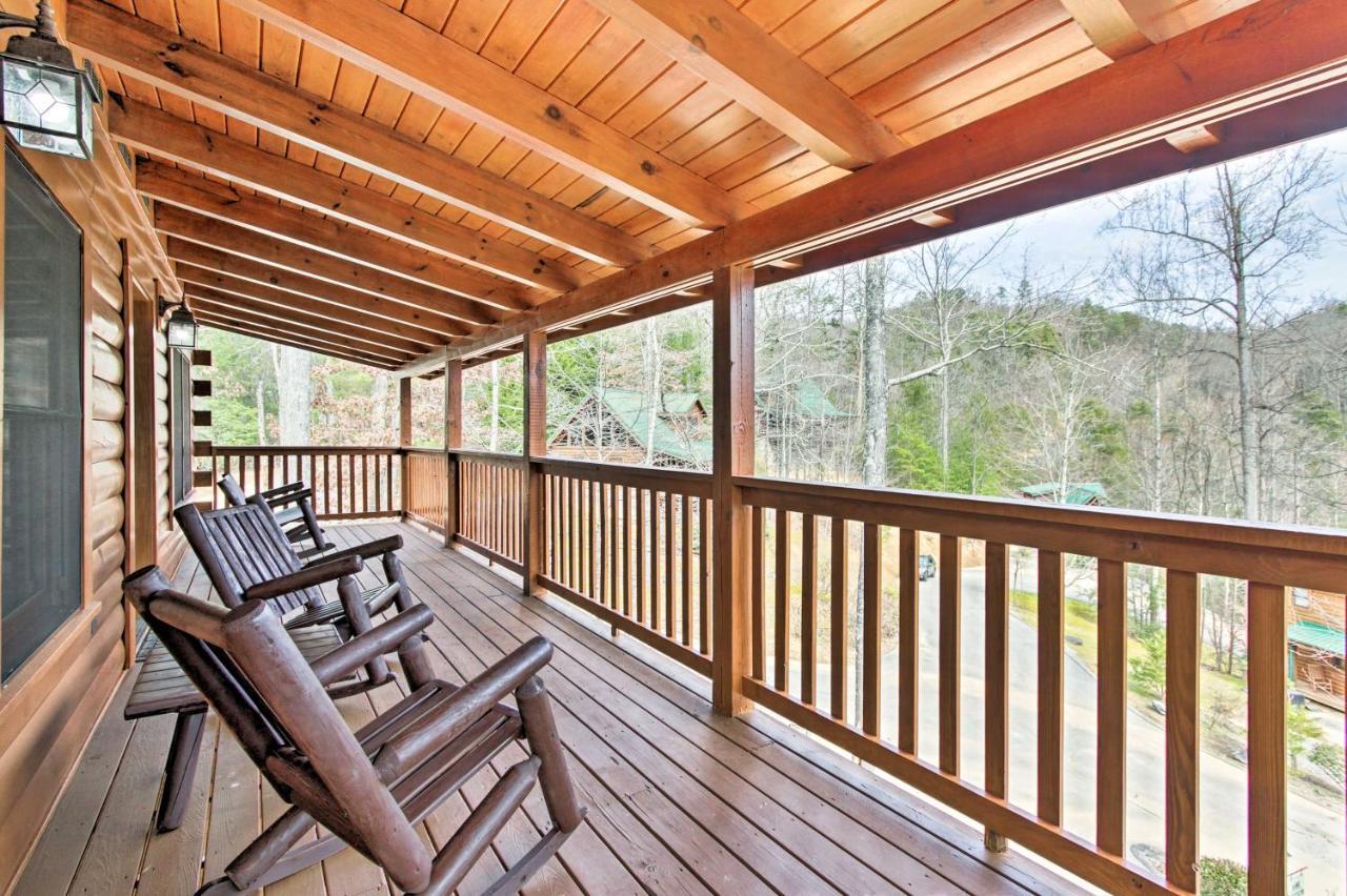 Gatlinburg Mountain Cabin With Grill And Pool Table! Exterior foto